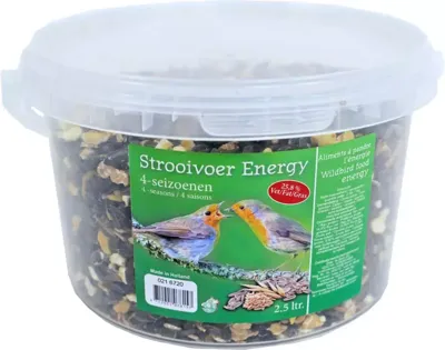 Boon 4-seizoenen strooivoer energy, emmer a 2.5 liter