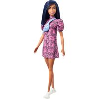 Fashionistas Doll 143 - Pink & Black Dress Pop