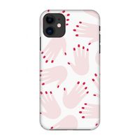 Hands pink: Volledig geprint iPhone 11 Hoesje - thumbnail