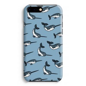 Narwhal: iPhone 8 Plus Volledig Geprint Hoesje