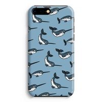 Narwhal: iPhone 8 Plus Volledig Geprint Hoesje