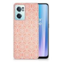 OnePlus Nord CE 2 5G TPU bumper Pattern Orange