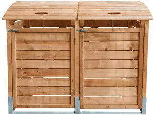 Kliko ombouw containerberging dubbel dicht 155x122x90cm