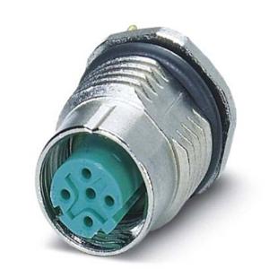 Phoenix Contact 1456527 Sensor/actuator inbouwconnector M12 Aantal polen (sensoren): 4 Bus, inbouw 20 stuk(s)