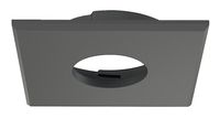 LED afdekring antraciet vierkant voor LED inbouwspot 2090 3090