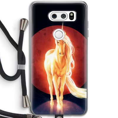 Last Unicorn: LG V30 Transparant Hoesje met koord
