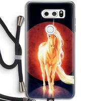 Last Unicorn: LG V30 Transparant Hoesje met koord
