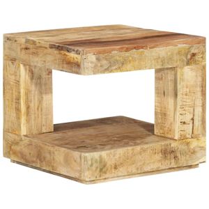 Salontafel 45x45x40 cm massief mangohout