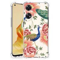 Case Anti-shock voor OPPO Reno8 T 4G Pink Peacock - thumbnail