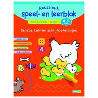 Deltas Reuzeleuk speel- en leerblok eerste tel- en schrijfoefening