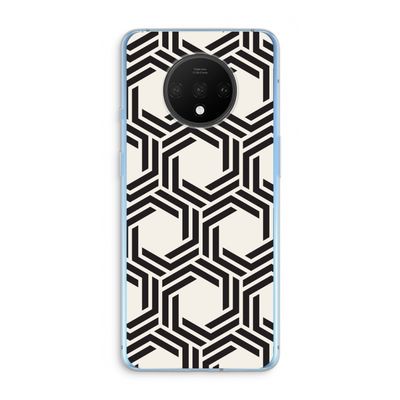 Geometrisch patroon: OnePlus 7T Transparant Hoesje