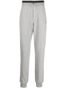 Philipp Plein pantalon de jogging à taille contrastante - Gris