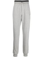 Philipp Plein pantalon de jogging à taille contrastante - Gris