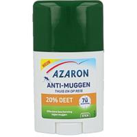 Azaron Anti muggen 20% deet stick 50 Milliliter