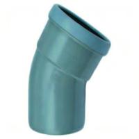 Wavin PVC Bocht 30° met Manchetverbinding - Watermanagement 125mm Mofverbinding Wavin PVC Bocht 30° met Manchetverbinding - Watermanagement 125mm Mofverbinding