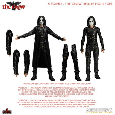 The Crow: 5 Points XL - The Crow Deluxe Action Figure Box Set