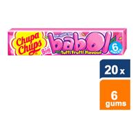 Chupa Chups - Big Babol Tutti Frutti - 20x 6 stuks