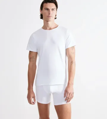 Heren T-shirt Ever Ease korte mouw - Biologisch katoenen ondershirt mannen