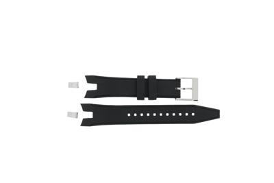 Horlogeband Seiko SNAE87P1 / 7T62-0LC0 / R02N111J0 Rubber Zwart 21mm