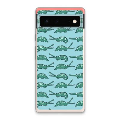 Kroko: Google Pixel 6 Transparant Hoesje