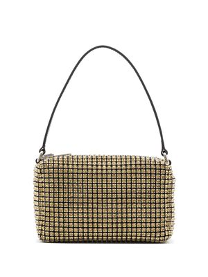 Alexander Wang mini sac à main Heiress à ornements en cristal - Jaune