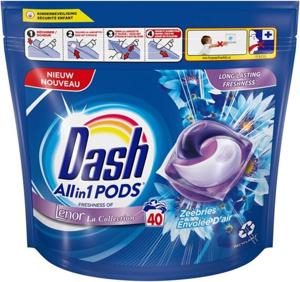 Dash Dash All-in-1 Pods Zeebries - 40 Wasbeurten