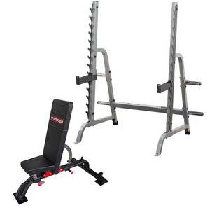 PTessentials PTBS370 Combi - Multipress Rack en Adjustable PRO Bench