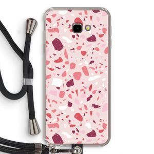 Terrazzo N°15: Samsung Galaxy J4 Plus Transparant Hoesje met koord