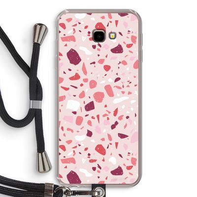 Terrazzo N°15: Samsung Galaxy J4 Plus Transparant Hoesje met koord