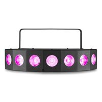 BeamZ Fingers7 multicolor LED discolamp met 7 krachtige LED&apos;s - DMX - - thumbnail