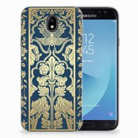 Samsung Galaxy J7 2017 | J7 Pro TPU Case Beige Flowers - thumbnail