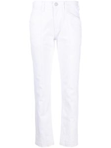 MARANT ÉTOILE jean Sulanoa slim crop - Blanc