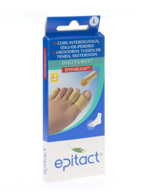 Epitact Bescherming Likdoorn tussen de Tenen Epithelium Digitubes Beschermring Ref.2373-728 Large 1Stuks
