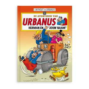 Persoonlijk stripboek met naam en foto - De avonturen van Urbanus &apos;Herman & Hermien&apos; (Softcover)