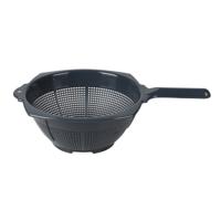 Urban Living Keuken vergiet Liberty - donkerblauw - Dia 25 cm - vergiet voor voedsel - Kunststof