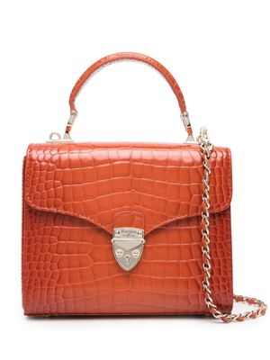 Aspinal Of London mini sac à main Mayfair - Orange