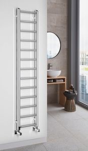 Sapho Metro Light radiator chroom 30x150cm 300W