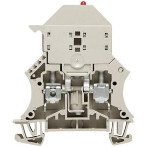 Zekeringaansluitblokken Weidmüller WSI 6/LD 10-36V DC/AC 1011300000-1 Grijs 1 stuk(s)