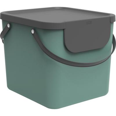 Rotho Albula Afvalscheider 40L Groen/Antraciet