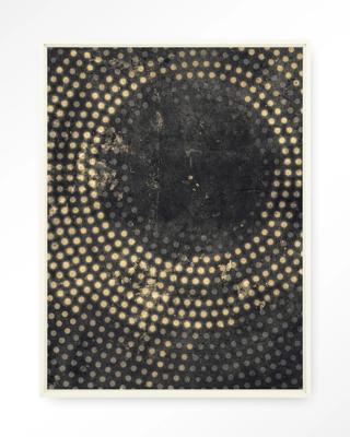 Urban Cotton Wandkleed 'Cala' 80 x 110cm in Floating Frame - off white