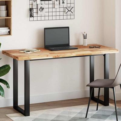 Tafelblad rechthoekig 140x60x4 cm massief acaciahout