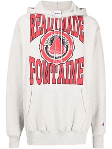 Readymade hoodie à logo imprimé - Gris