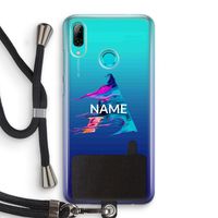 Abstract Spectrum: Huawei P Smart (2019) Transparant Hoesje met koord
