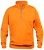 Clique 021033 Basic Half Zip - Signaaloranje - XS