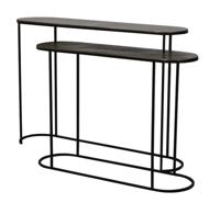 Light & Living Sidetable 'Bocov' Set van 2 stuks, kleur Antiek Brons