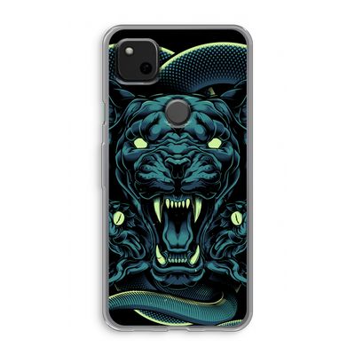 Cougar and Vipers: Google Pixel 4a Transparant Hoesje