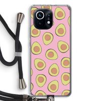 Dancing avocados: Xiaomi Mi 11 Transparant Hoesje met koord
