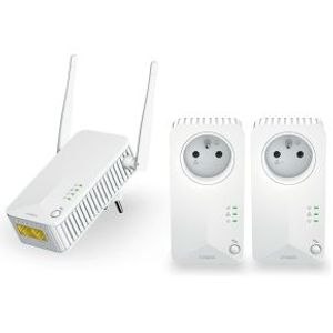 Strong Powerline WiFi 600 Triple Pack V2 600 Mbit/s Ethernet LAN Wit 3 stuk(s)