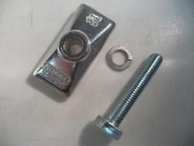 Esge Standaard plaat met bout (oud)