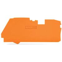 WAGO 2116-1292 Afsluittussenplaat Oranje 100 stuk(s)
